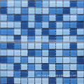 factory supply wholesale price many colors glass mix stone mosaic tile crystal material